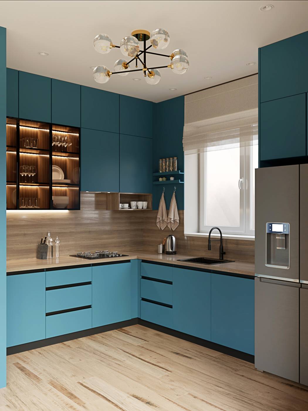 Одноэтажный дом в Подмосковье