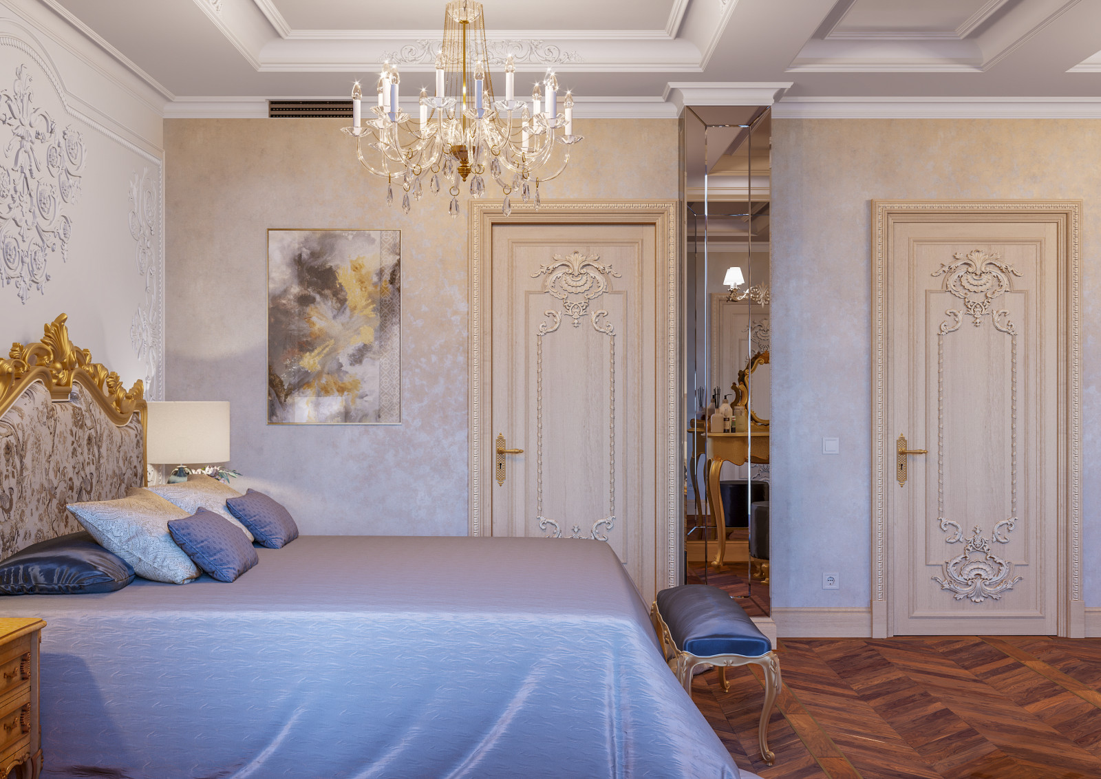 Дизайн евродвушки в ЖК Гранвиль