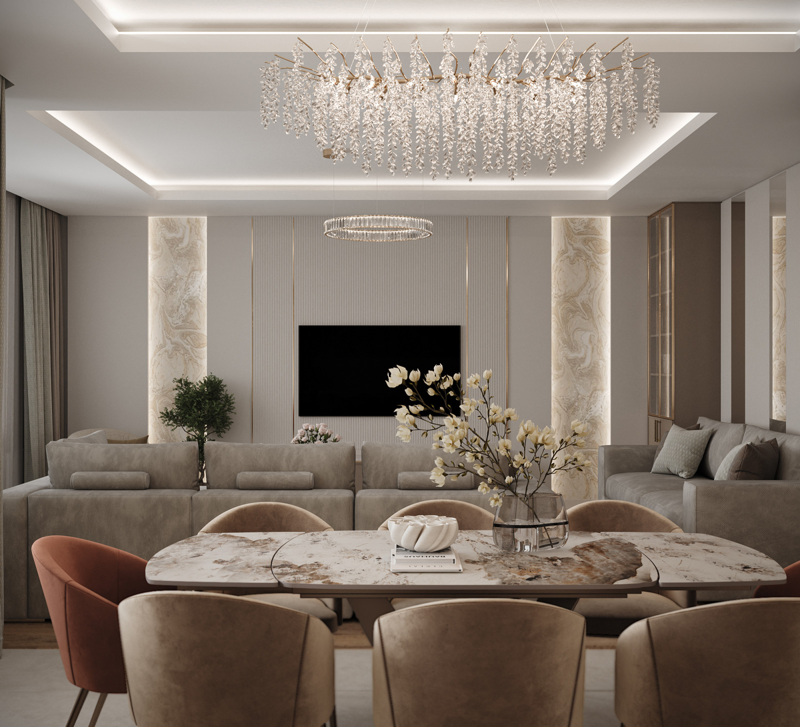 Проект 4-х к.кв. 160 кв.м.