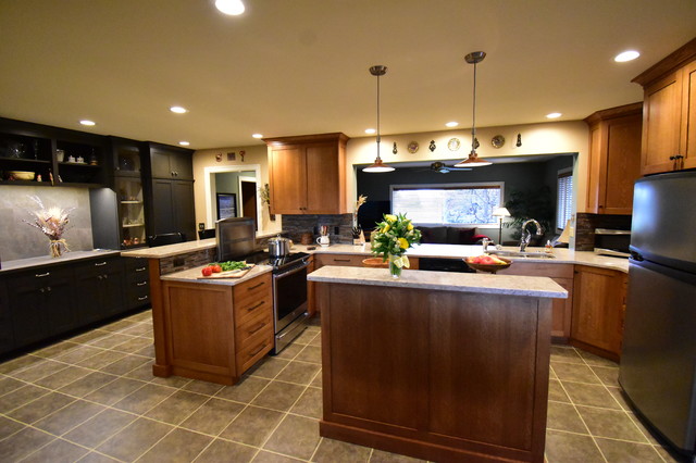Brown kitchen koek