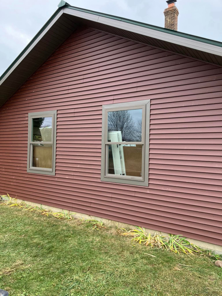 Siding, Windows, Soffit, Gutters.