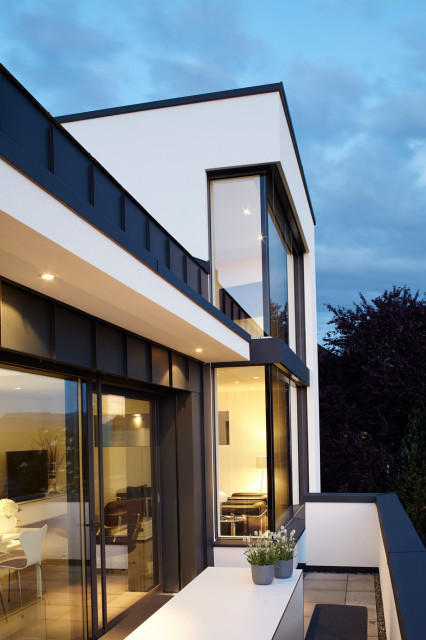 Haus S-W moderno-facciata