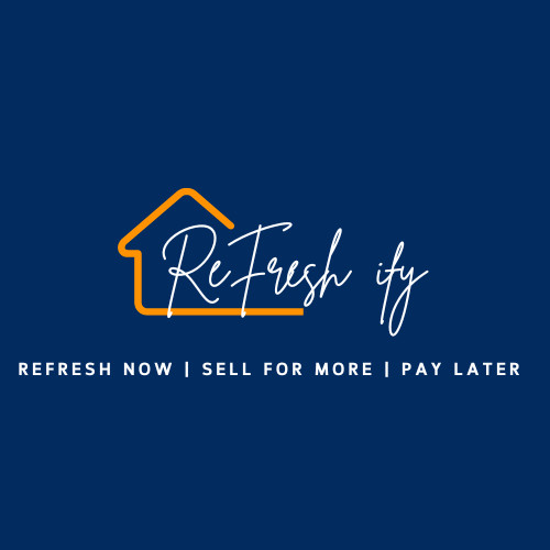 REFRESHIFY logo: Refresh Now, Sell for More, Pay Later