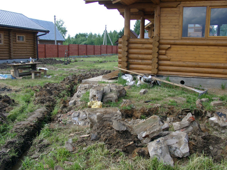 Сад в стиле кантри в Завидово