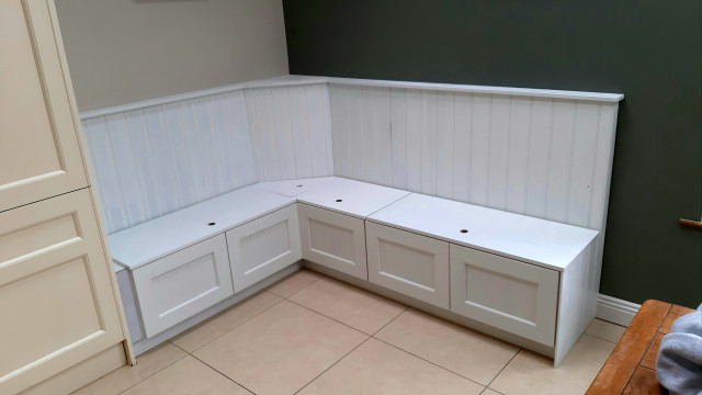 Kitchen bench storage modern-koek