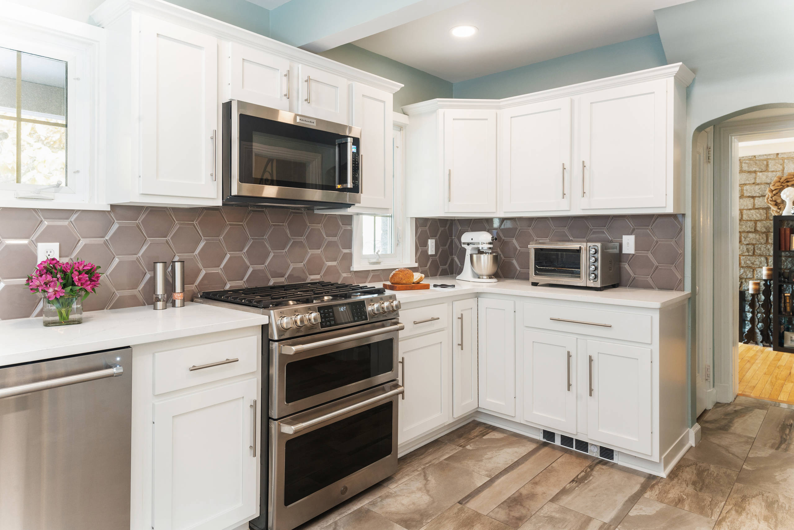 Classic White Kitchen Remodel