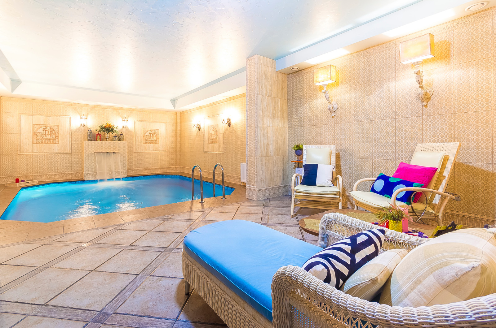 Бутик-отель "Villa Italia". Часть 1. Бассейн, сауна.