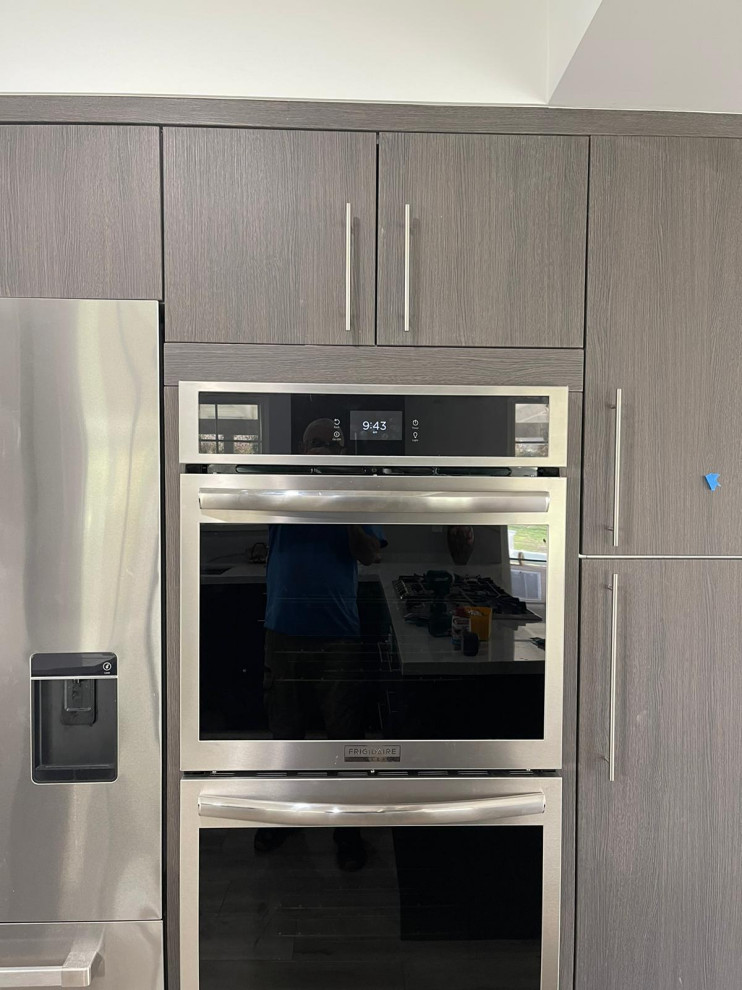 Contemporary Gray Kitchen