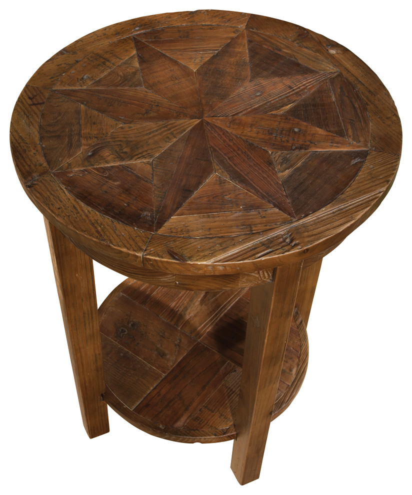 Michael Anthony Redden Reclaimed Round End Table