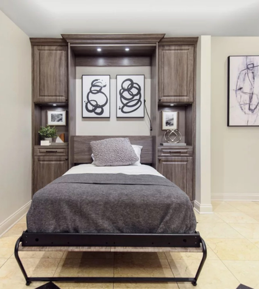 Inspiration for a transitional home design remodel in Miami