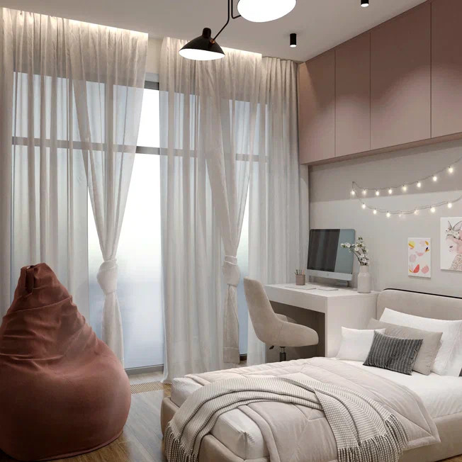 Комфортная квартира 90м² в современном стиле