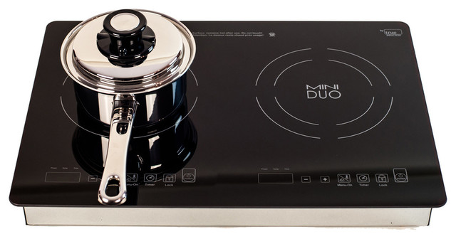 True Induction Md 2b Mini Duo Portable Counter Double Burner Cooktop