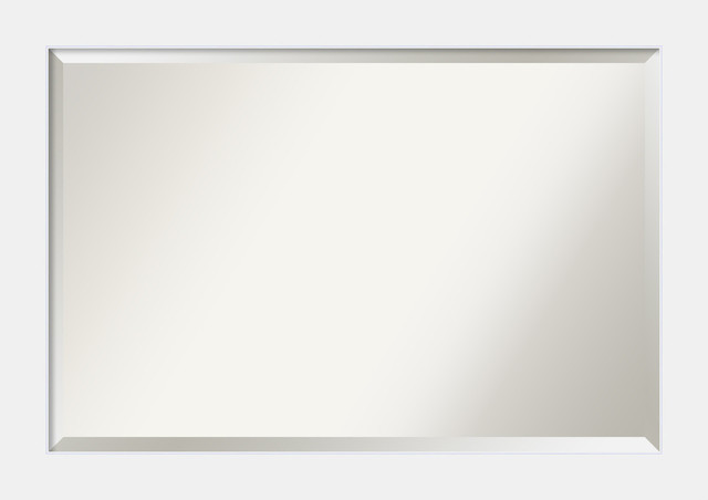 Bathroom Mirrors By Size bathroom mirror, corvino white - contemporary - bathroom mirrors Bathroom Mirrors By Size bathroom mirror, corvino white - contemporary - bathroom mirrors