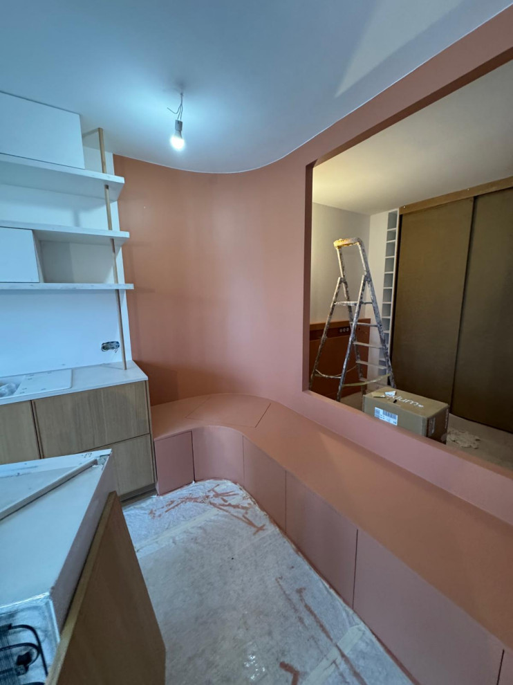 Projet Gambetta, rénovation complète d'un appartement de 34m2