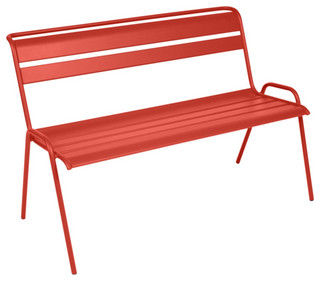 Monceau 3 Seater Bench Contemporary Outdoor Benches By Fermob