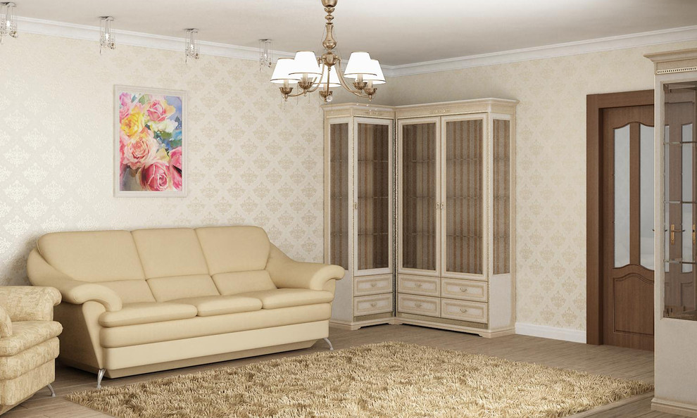 Дизайн проект трехкомнатной квартиры