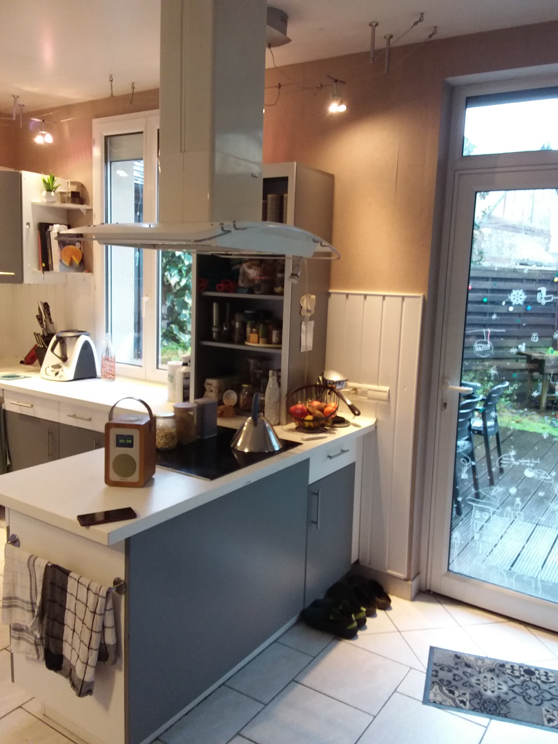 Rénovation, aménagement et décoration du rez-de-chaussée d'une maison de ville