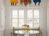 Transitional Dining Room by Giammarino and Dworkin
