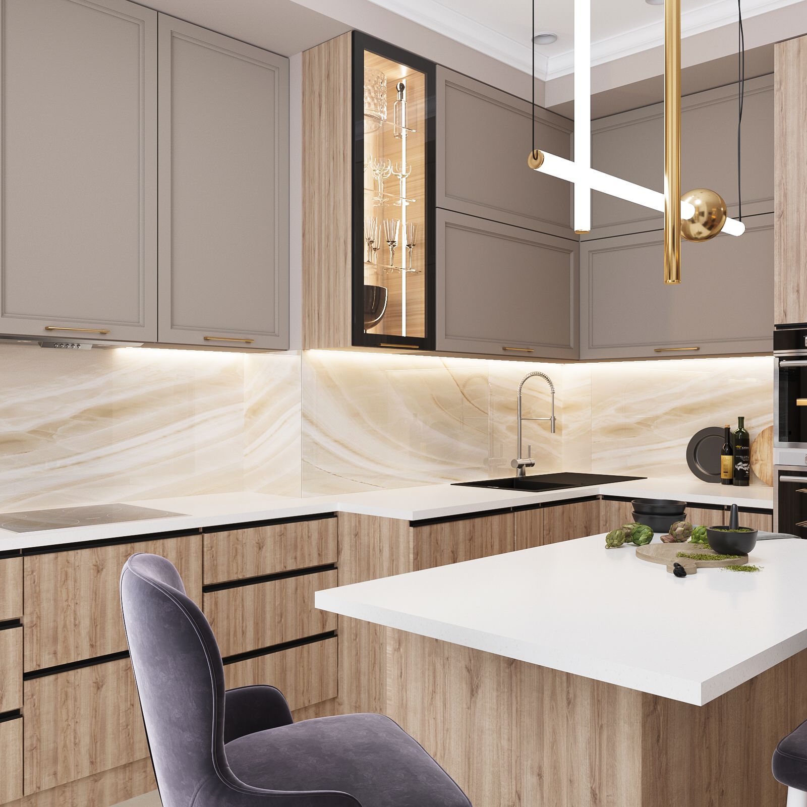 Трехкомнатная в ЖК Перспектива