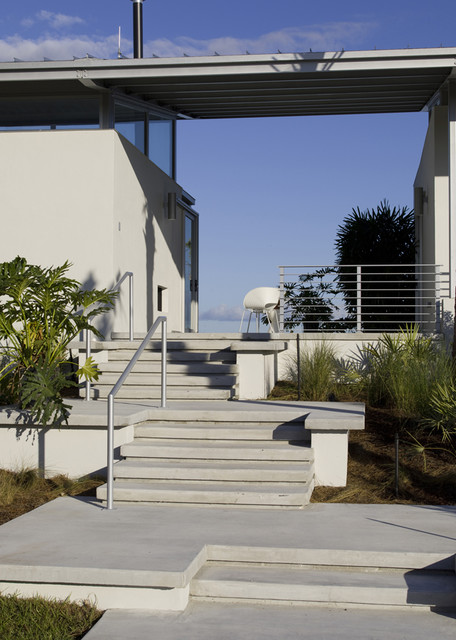 Entry steps moderne-trappe