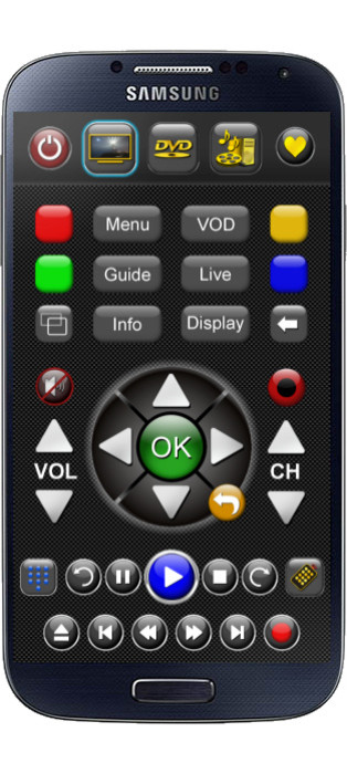 TouchSquid Home Remote Control for Samsung Galaxy S4