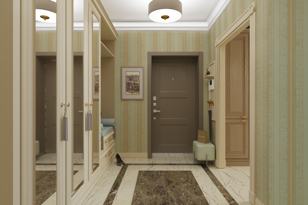 Квартира в сливочно-кремовых оттенках