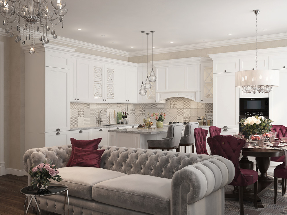 Дизайн-проект 3х комнатной квартиры г.Калуга, ул.Карпова