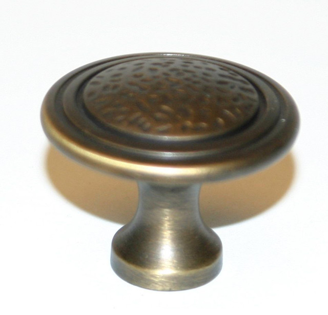 Alno A565-AEM 1 1/2 inch Eclectic Cabinet Knob  in Antique English Matte