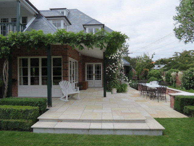 Inspiration for a traditional verandah in Christchurch.