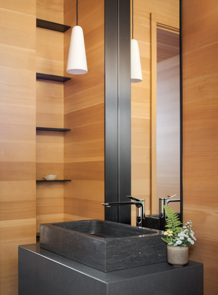 Cove House - Modern - Powder Room - Boston - by Marcus Gleysteen ...