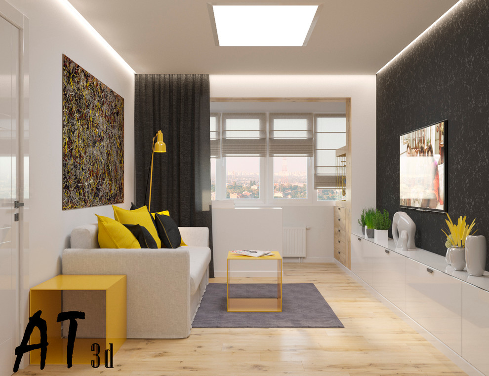 Дизайн и визуализация квартиры 30кв метров