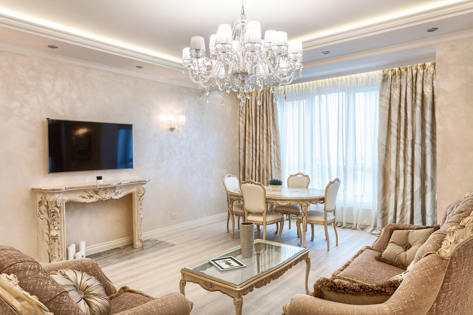 Квартира в классическом стиле