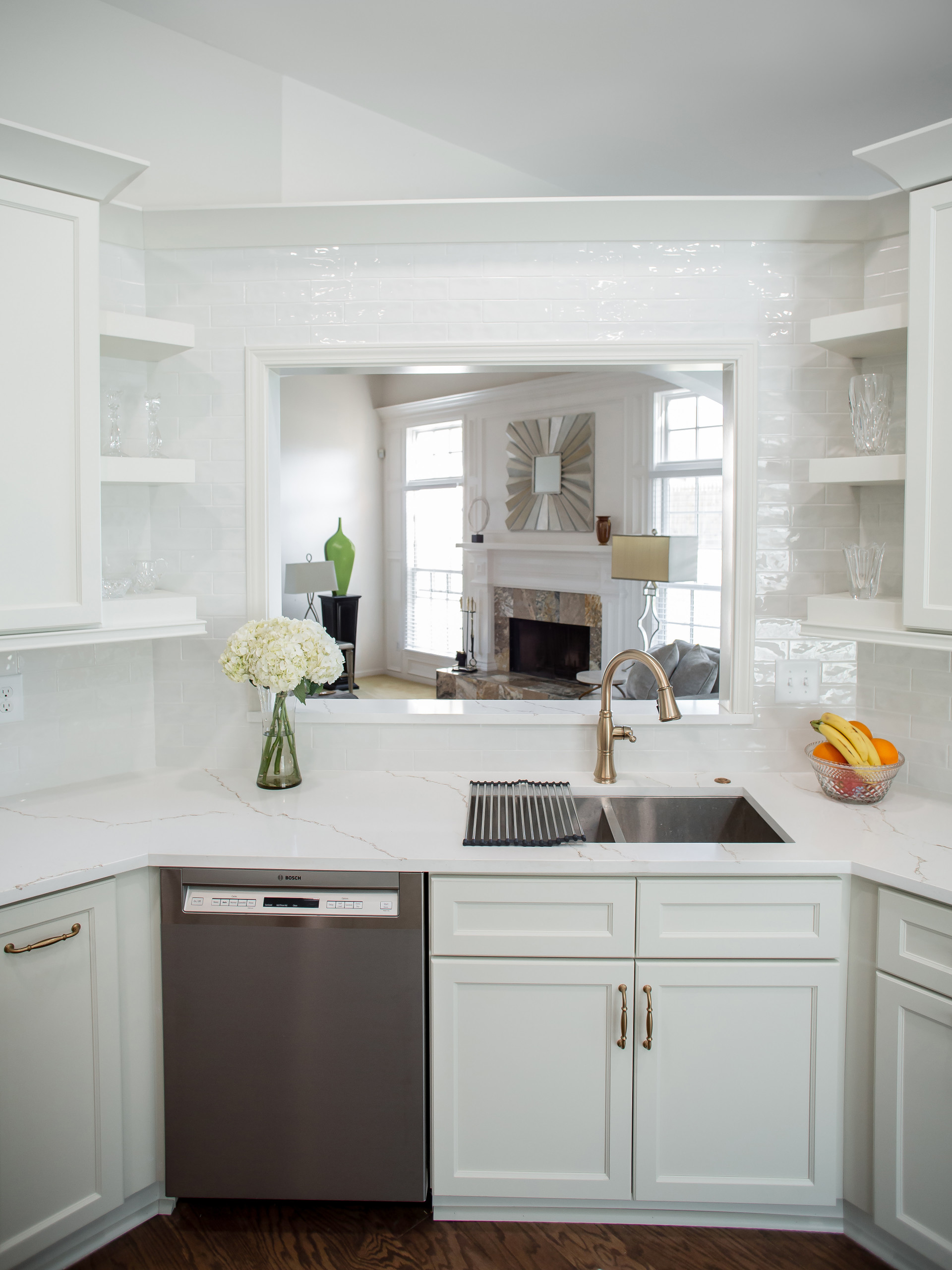 Decatur White kitchen