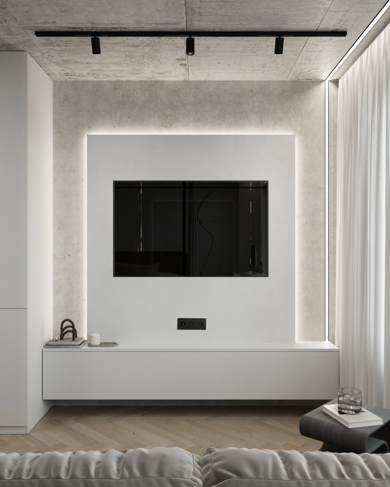 Кухня-гостиная в ЖК Западный Луч