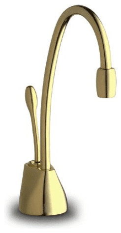 InSinkErator Indulge Contemporary Hot Only Faucet, French Gold