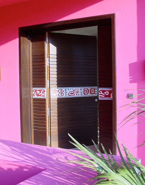 Architectural ceramics door modern-entrance