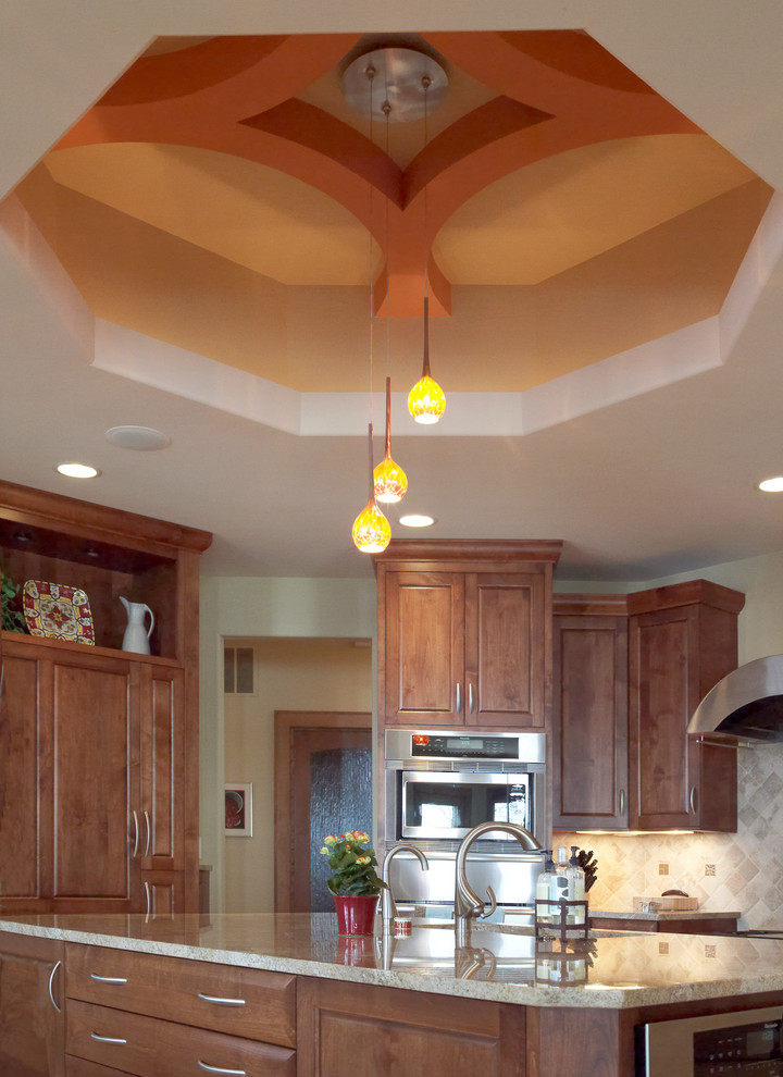 Home design - transitional home design idea