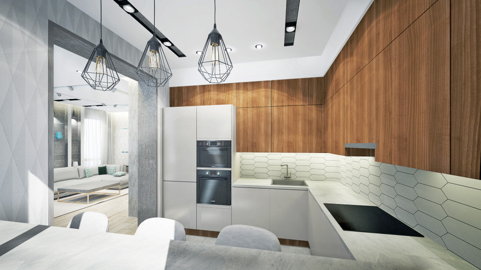 Квартира с камином в ЖК Новая Скандинавия