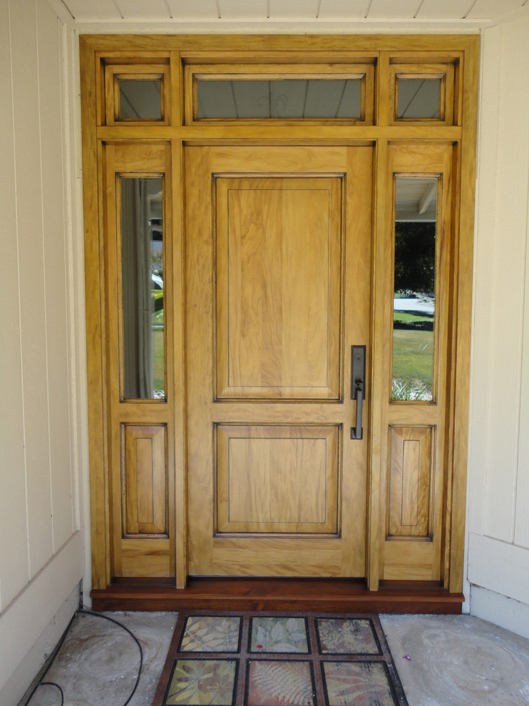 Entryway - transitional entryway idea