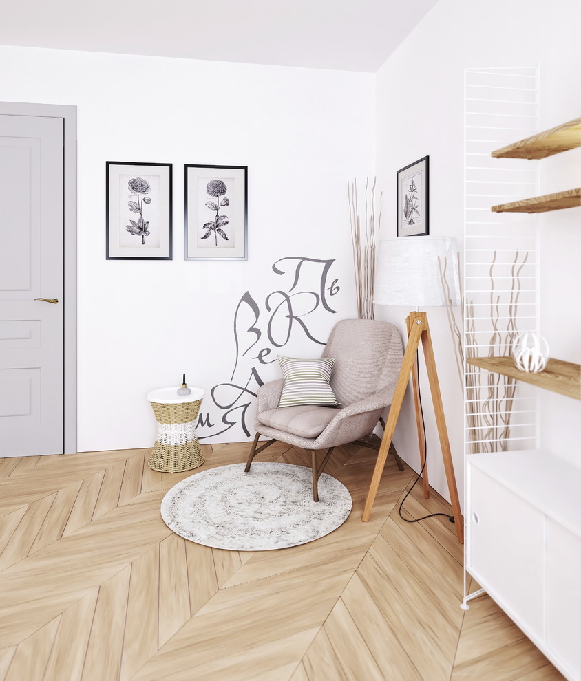 Квартира в светлых тонах