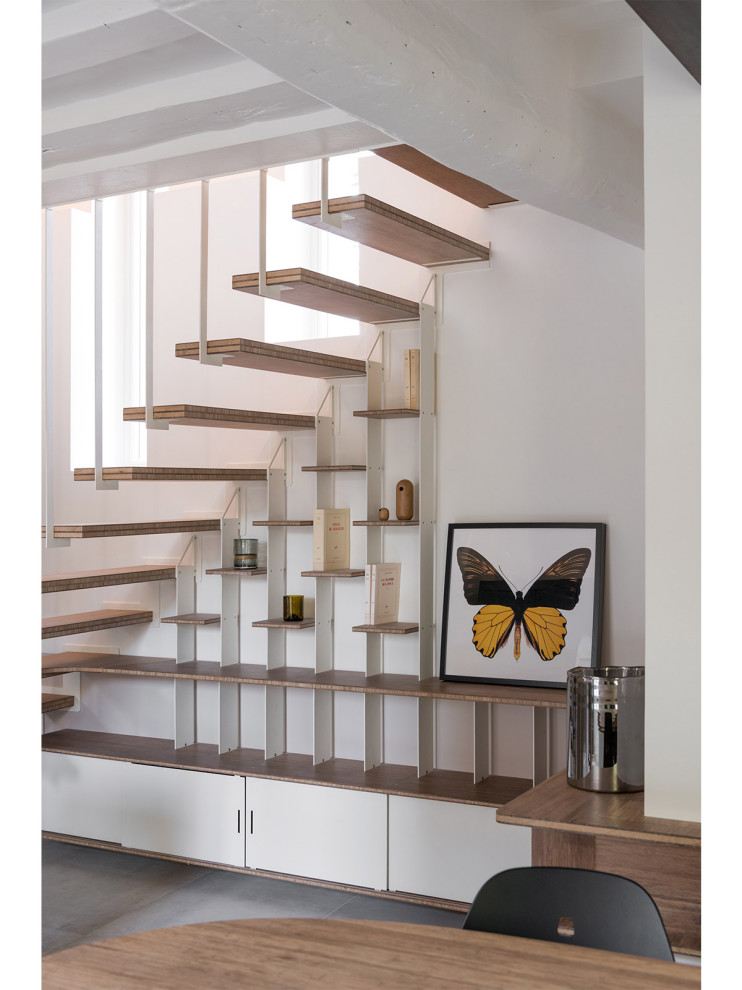 Inspiration pour un escalier design.