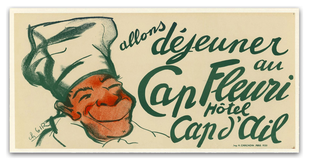 Vintage Apple Collection 'Captain Fleuri' Canvas Art, 19x10