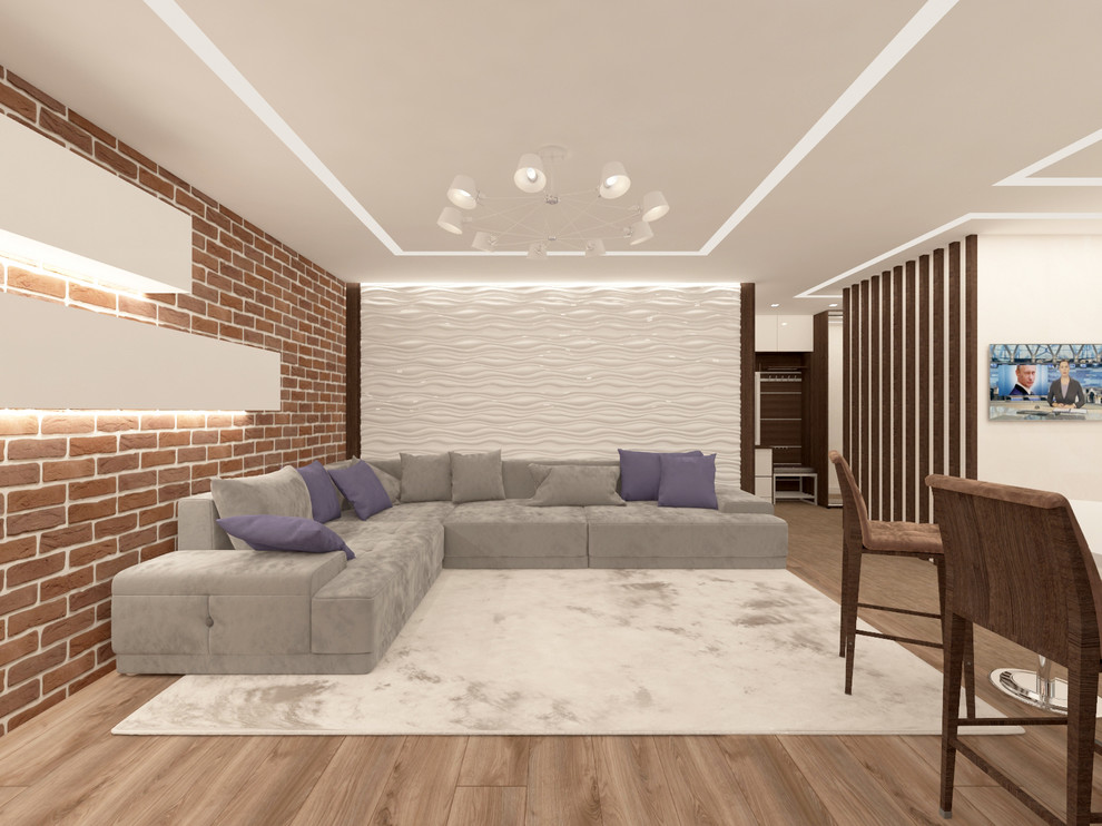 дизайн-проект 3-х комнатной квартиры, Московская обл, г. Люберцы