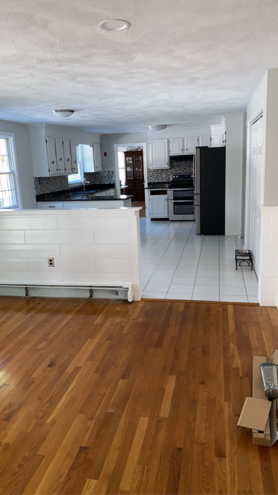 Brown Kitchen Remodel