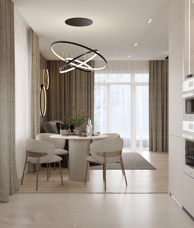 Кухня-гостиная