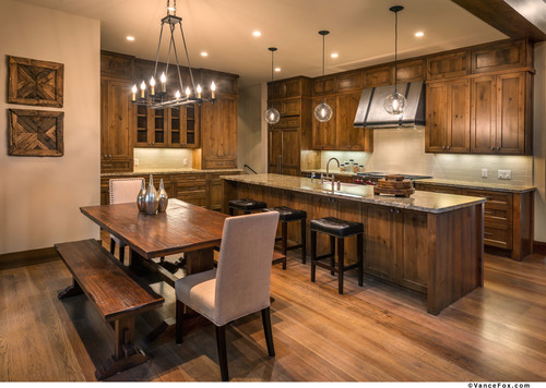 5 Steps To A Farmhouse Kitchen, Farmhouse Style Kitchen With Dark Cabinets