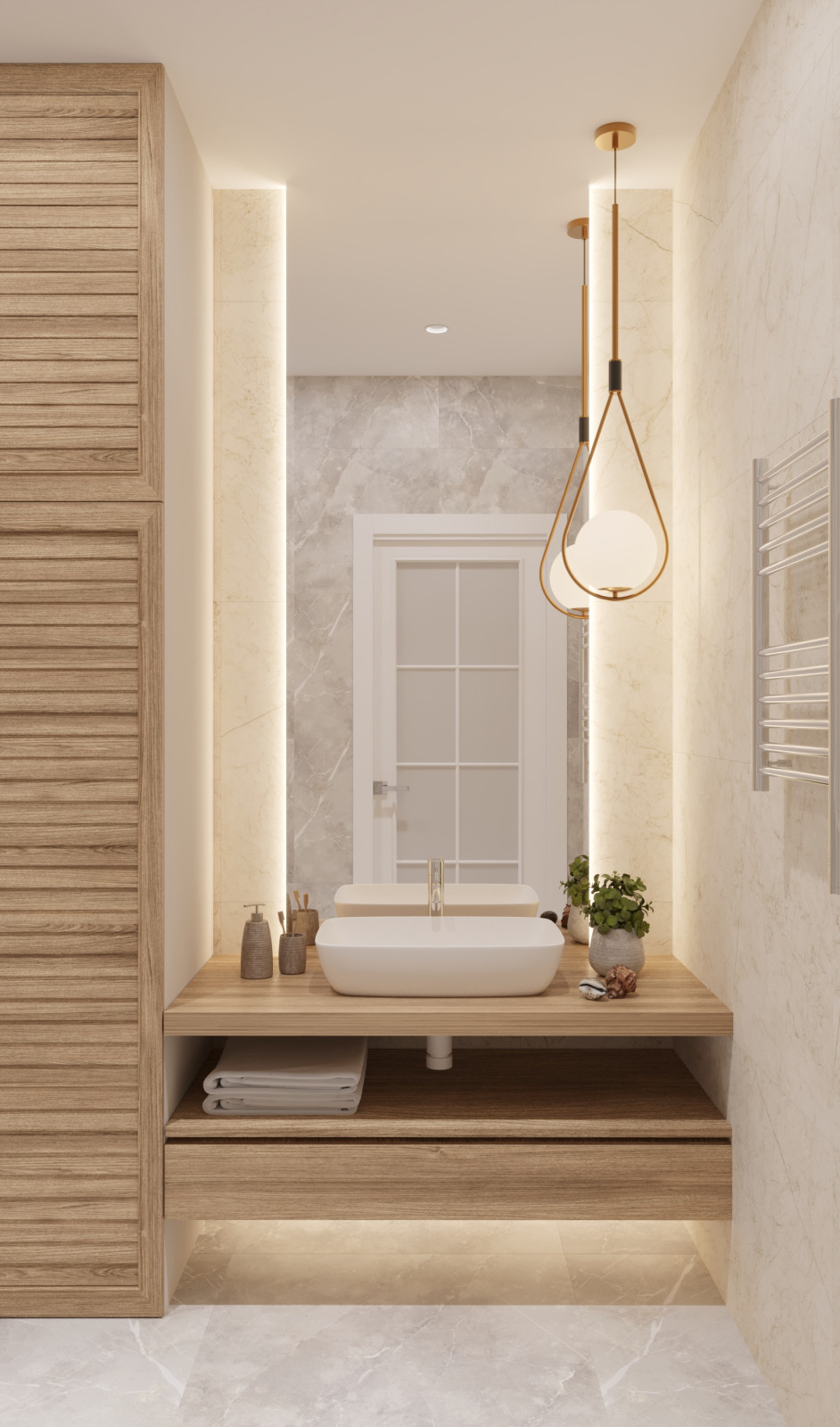 Дизайн интерьера квартиры в ЖК " Пять столиц"