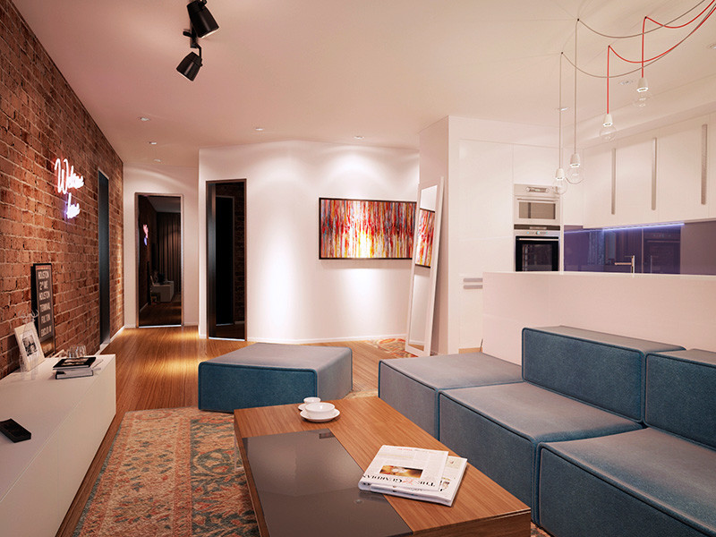 Холостяцкий лофт