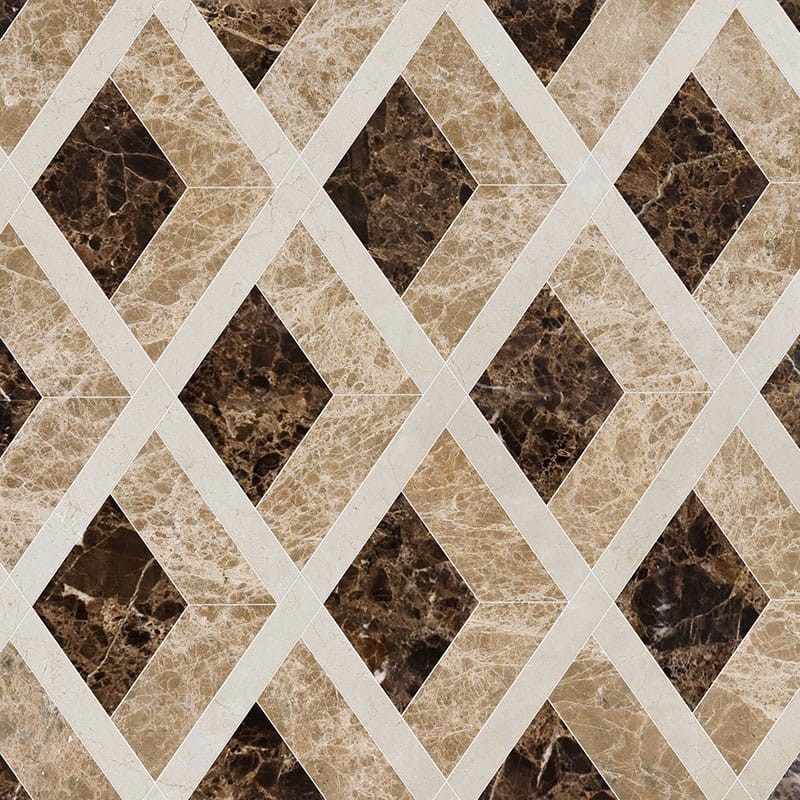 Мраморная мозаика: геометрия