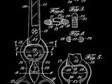 Patent Art Poster Kitchen Scissors 1938 Voss A